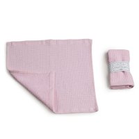 T302-P: Pink Waffle Face Cloth